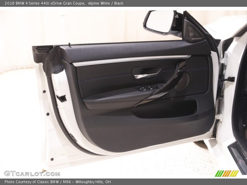 Alpine White / Black 2018 BMW 4 Series 440i xDrive Gran Coupe