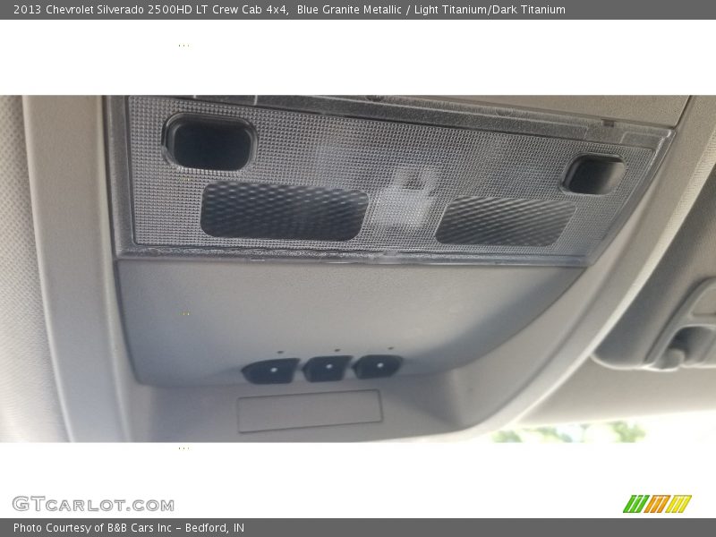Blue Granite Metallic / Light Titanium/Dark Titanium 2013 Chevrolet Silverado 2500HD LT Crew Cab 4x4