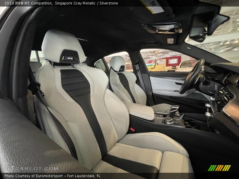 Front Seat of 2019 M5 Competition