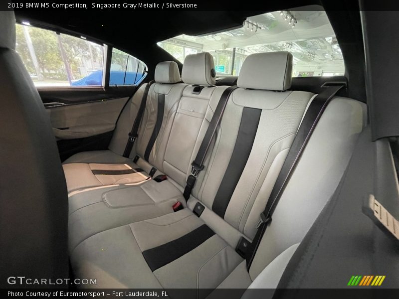 Rear Seat of 2019 M5 Competition