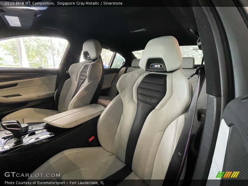 Front Seat of 2019 M5 Competition