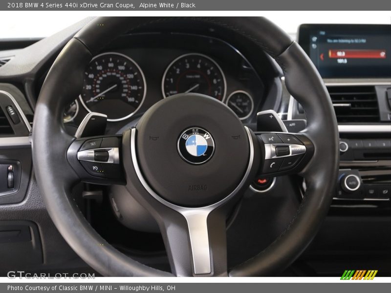 Alpine White / Black 2018 BMW 4 Series 440i xDrive Gran Coupe