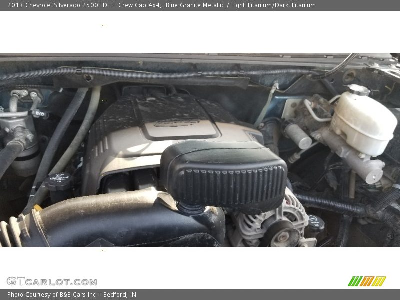 Blue Granite Metallic / Light Titanium/Dark Titanium 2013 Chevrolet Silverado 2500HD LT Crew Cab 4x4