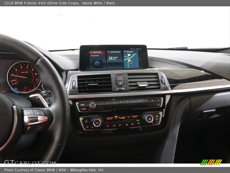 Alpine White / Black 2018 BMW 4 Series 440i xDrive Gran Coupe