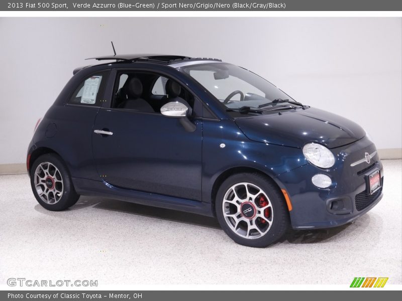  2013 500 Sport Verde Azzurro (Blue-Green)
