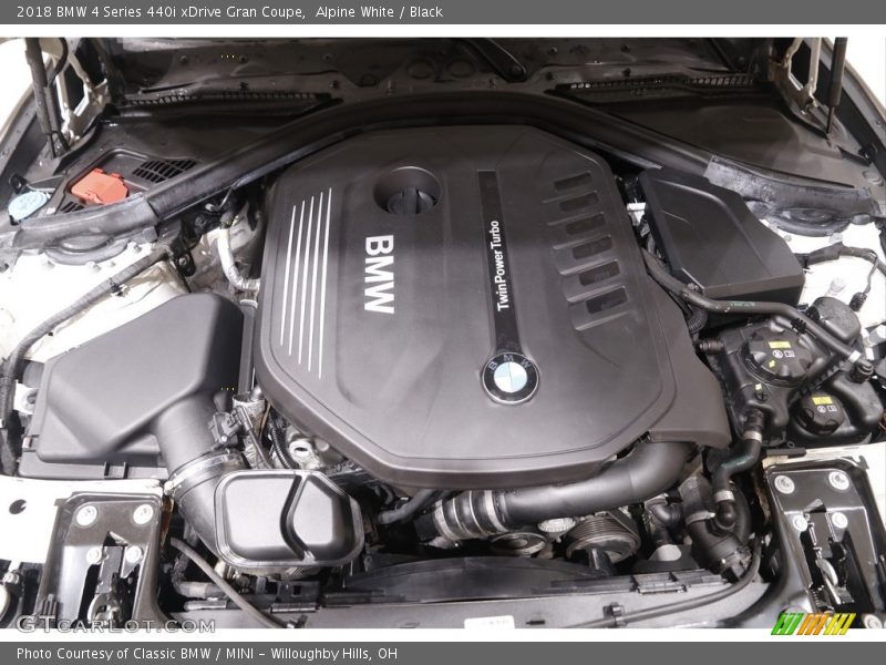 Alpine White / Black 2018 BMW 4 Series 440i xDrive Gran Coupe