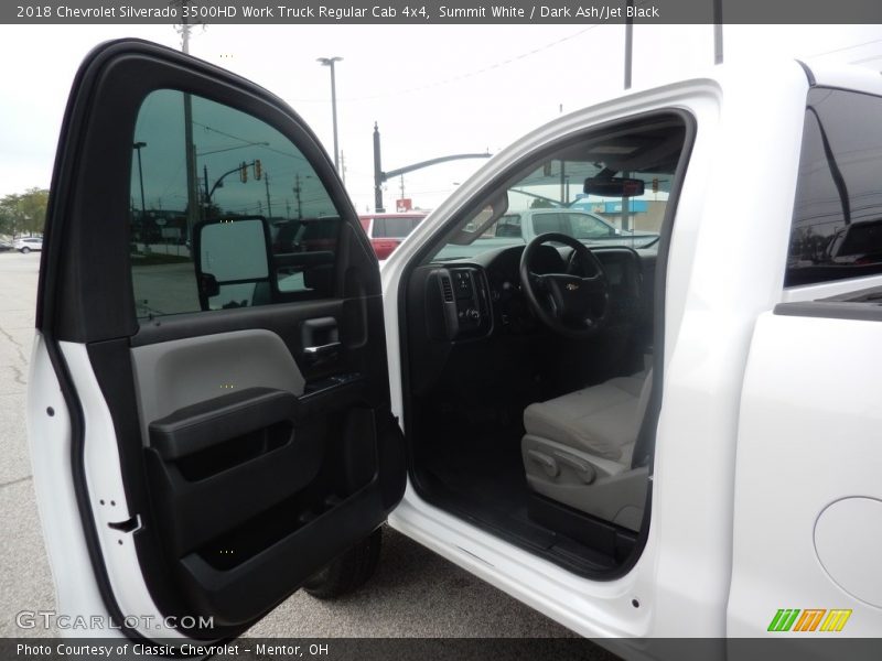 Summit White / Dark Ash/Jet Black 2018 Chevrolet Silverado 3500HD Work Truck Regular Cab 4x4