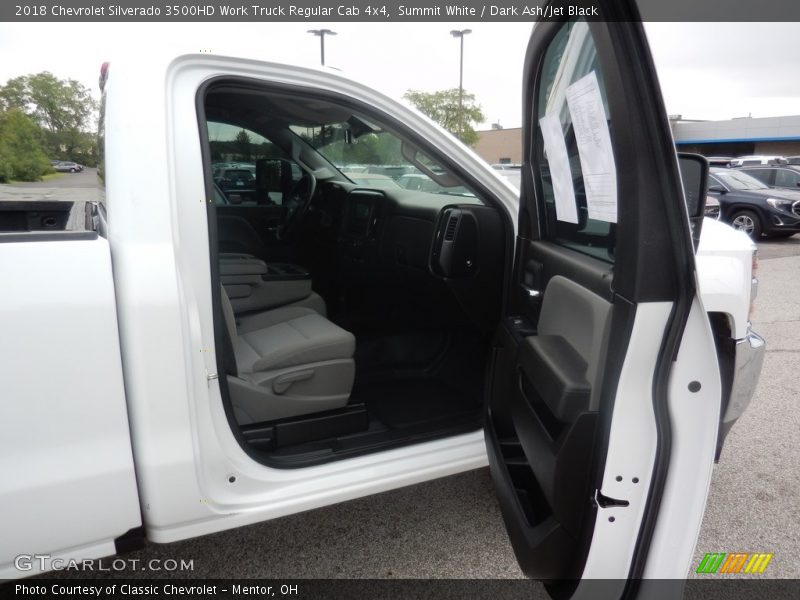 Summit White / Dark Ash/Jet Black 2018 Chevrolet Silverado 3500HD Work Truck Regular Cab 4x4