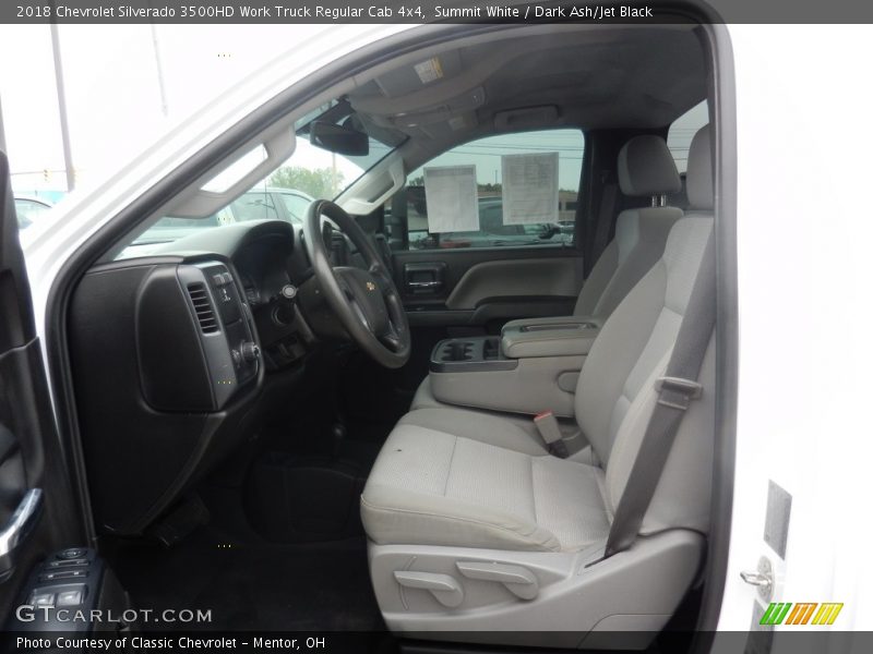 Summit White / Dark Ash/Jet Black 2018 Chevrolet Silverado 3500HD Work Truck Regular Cab 4x4