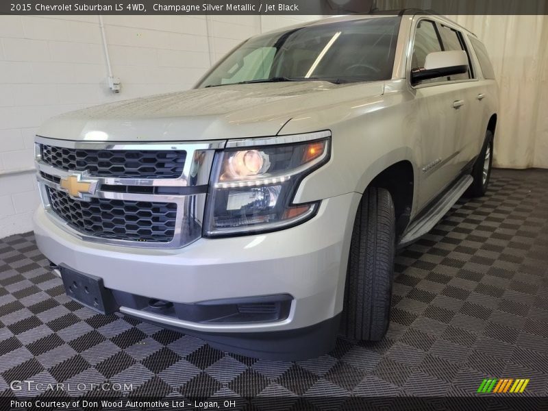  2015 Suburban LS 4WD Champagne Silver Metallic