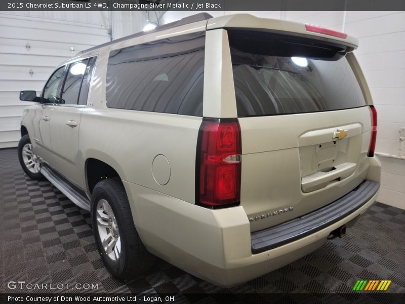  2015 Suburban LS 4WD Champagne Silver Metallic