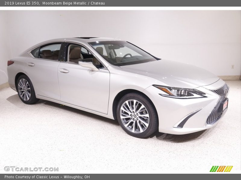 Moonbeam Beige Metallic / Chateau 2019 Lexus ES 350