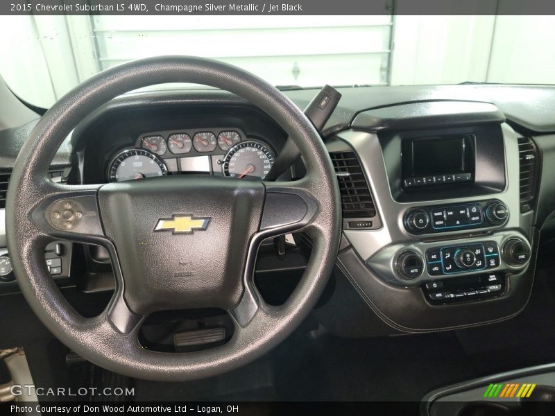 Dashboard of 2015 Suburban LS 4WD