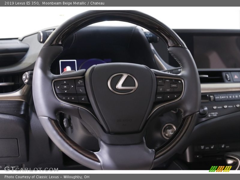 Moonbeam Beige Metallic / Chateau 2019 Lexus ES 350