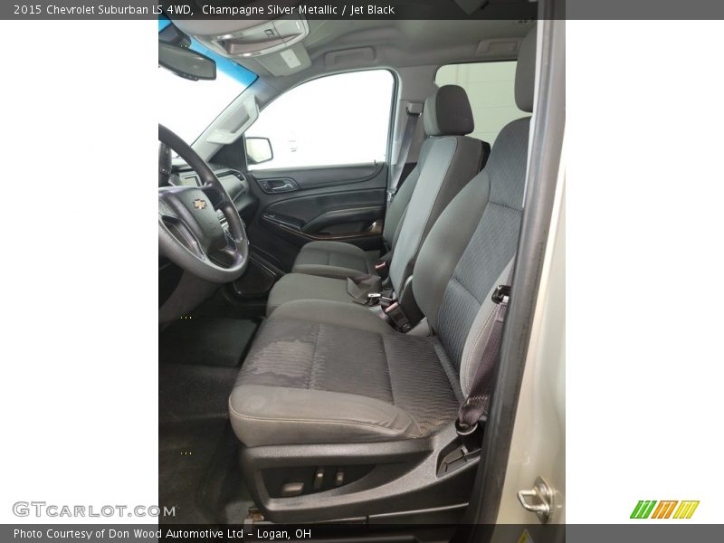 Front Seat of 2015 Suburban LS 4WD