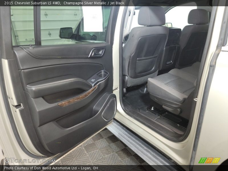Rear Seat of 2015 Suburban LS 4WD