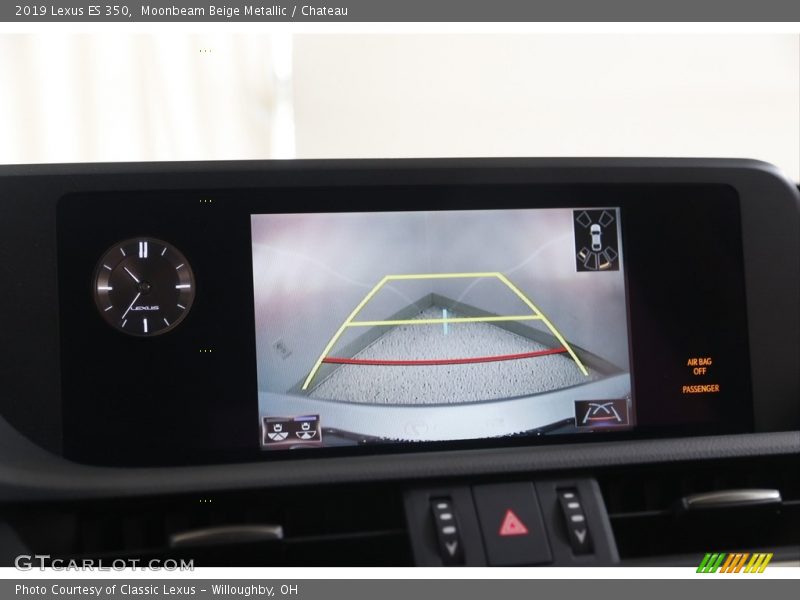 Moonbeam Beige Metallic / Chateau 2019 Lexus ES 350
