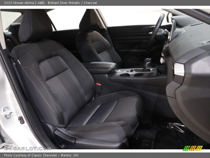 Brilliant Silver Metallic / Charcoal 2020 Nissan Altima S AWD