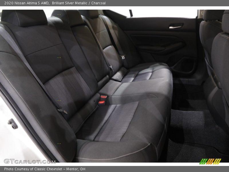 Brilliant Silver Metallic / Charcoal 2020 Nissan Altima S AWD