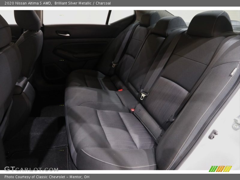 Brilliant Silver Metallic / Charcoal 2020 Nissan Altima S AWD