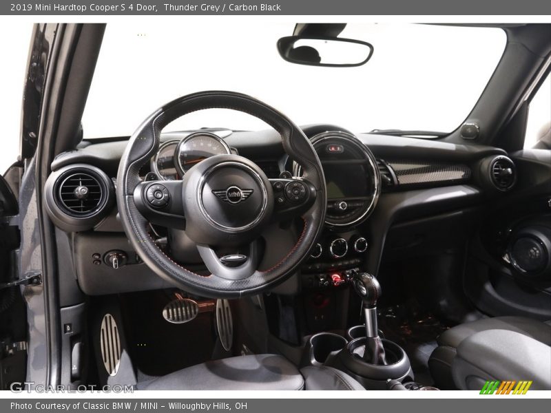 Thunder Grey / Carbon Black 2019 Mini Hardtop Cooper S 4 Door