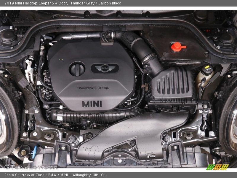 Thunder Grey / Carbon Black 2019 Mini Hardtop Cooper S 4 Door