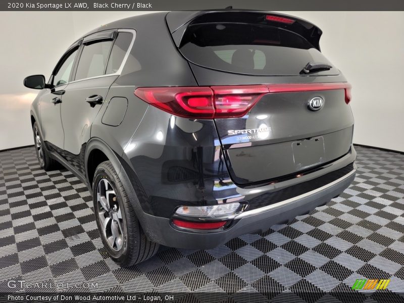 Black Cherry / Black 2020 Kia Sportage LX AWD