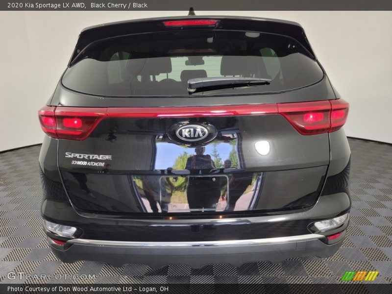 Black Cherry / Black 2020 Kia Sportage LX AWD