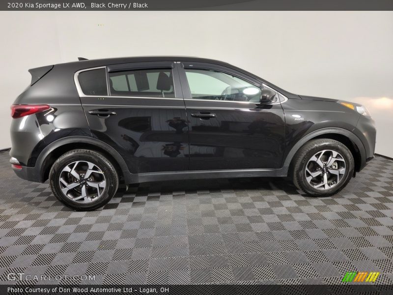 Black Cherry / Black 2020 Kia Sportage LX AWD