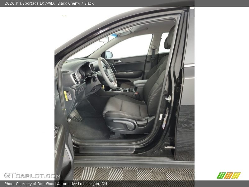 Black Cherry / Black 2020 Kia Sportage LX AWD