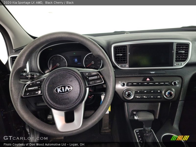Black Cherry / Black 2020 Kia Sportage LX AWD