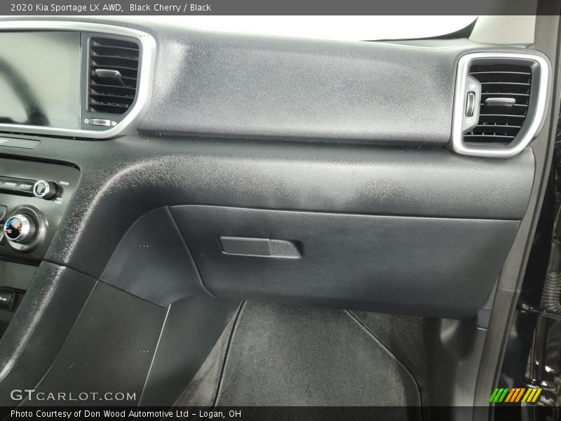 Black Cherry / Black 2020 Kia Sportage LX AWD