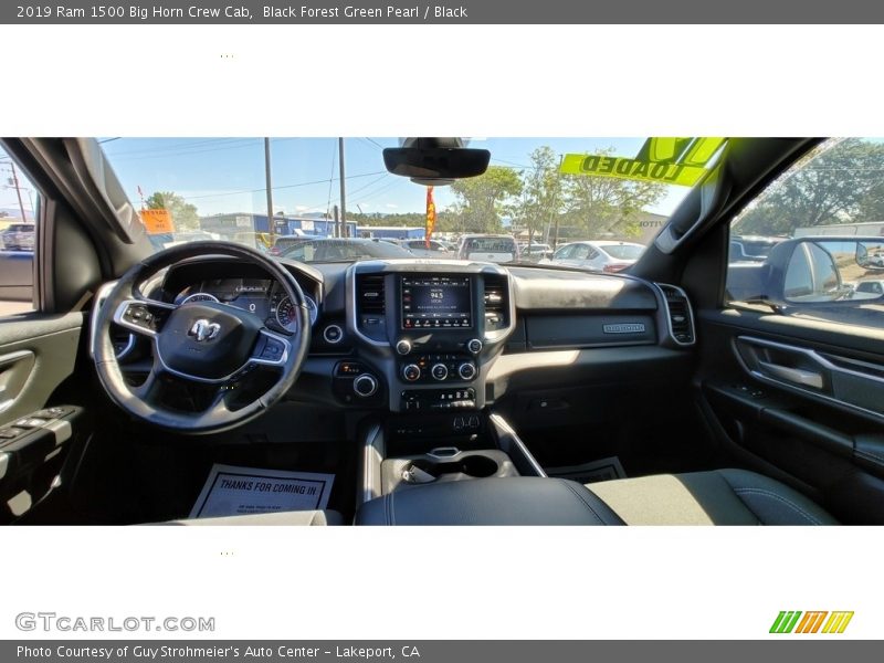 Black Forest Green Pearl / Black 2019 Ram 1500 Big Horn Crew Cab