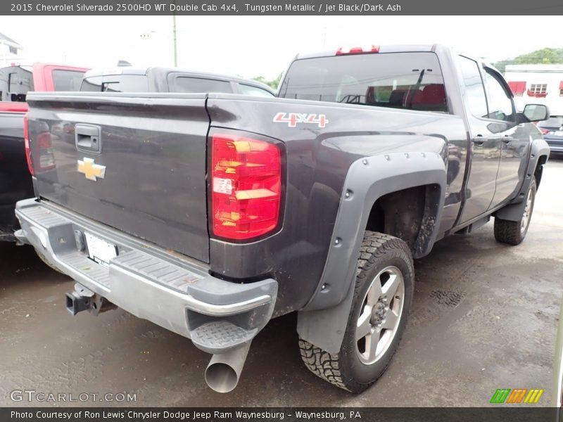 Tungsten Metallic / Jet Black/Dark Ash 2015 Chevrolet Silverado 2500HD WT Double Cab 4x4