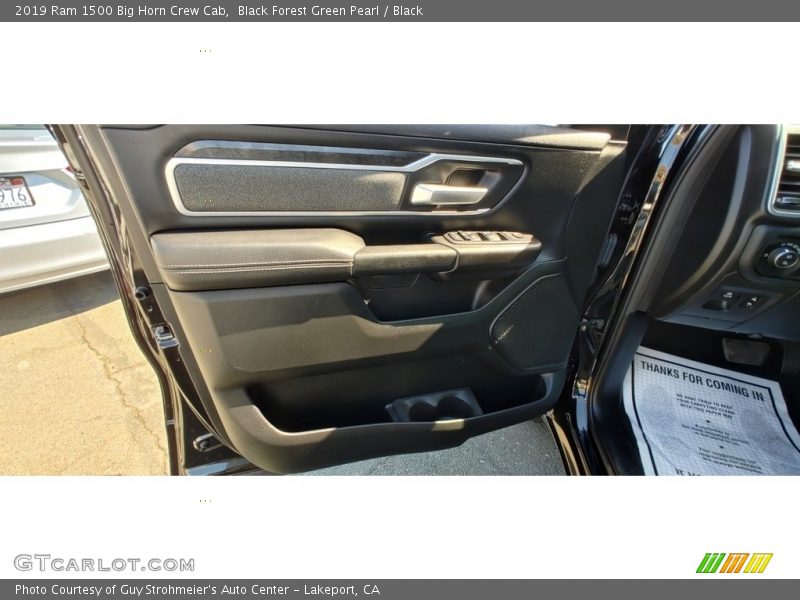 Black Forest Green Pearl / Black 2019 Ram 1500 Big Horn Crew Cab