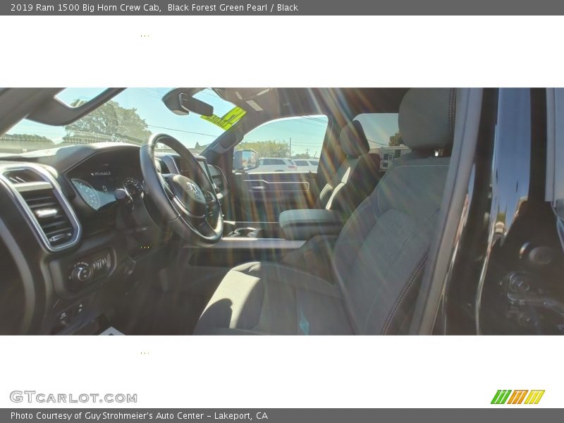 Black Forest Green Pearl / Black 2019 Ram 1500 Big Horn Crew Cab