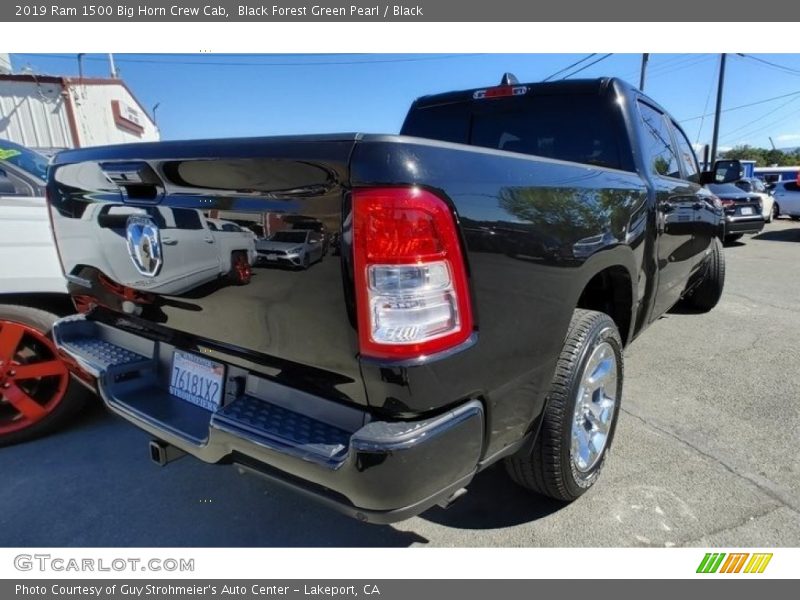 Black Forest Green Pearl / Black 2019 Ram 1500 Big Horn Crew Cab