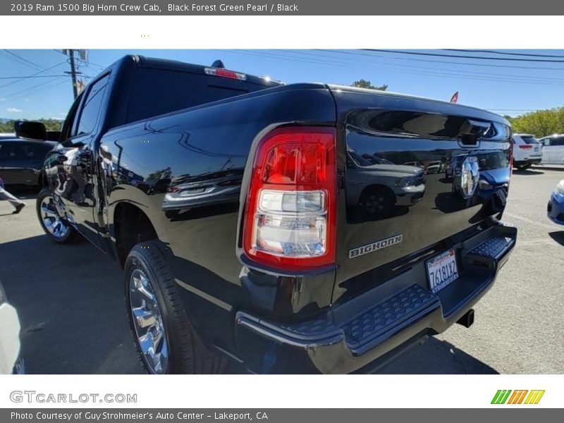 Black Forest Green Pearl / Black 2019 Ram 1500 Big Horn Crew Cab