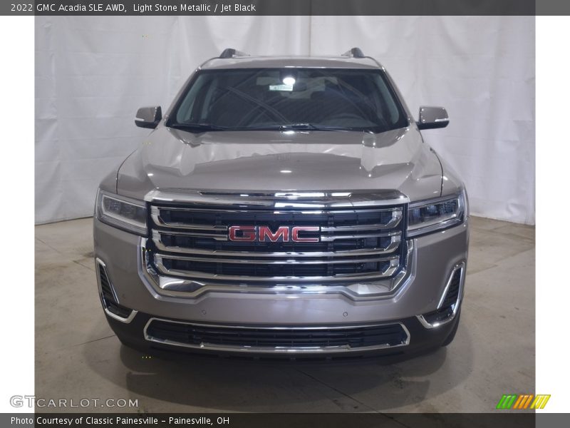 Light Stone Metallic / Jet Black 2022 GMC Acadia SLE AWD