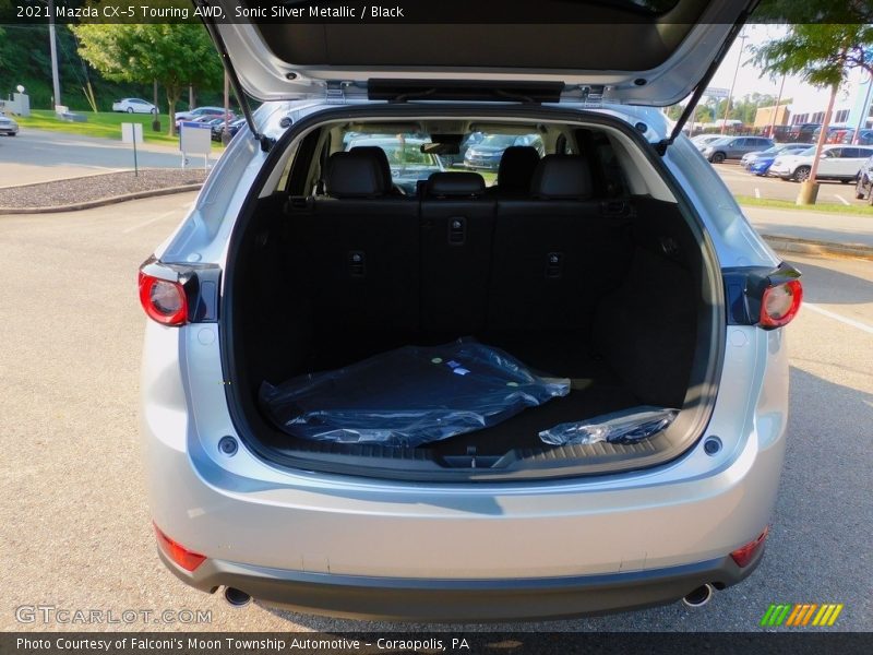 Sonic Silver Metallic / Black 2021 Mazda CX-5 Touring AWD