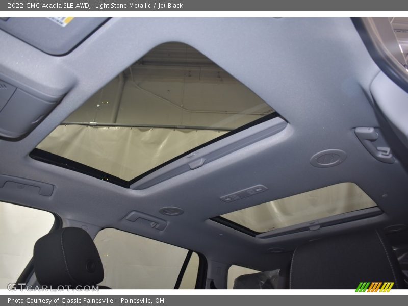 Light Stone Metallic / Jet Black 2022 GMC Acadia SLE AWD