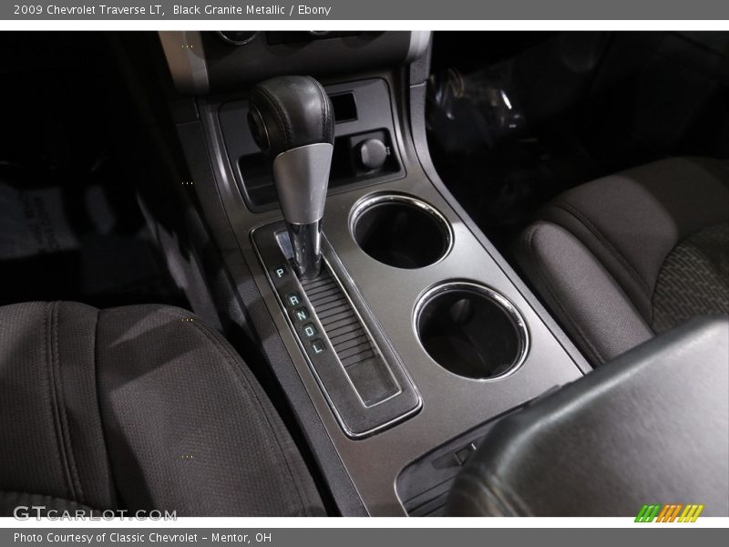 Black Granite Metallic / Ebony 2009 Chevrolet Traverse LT