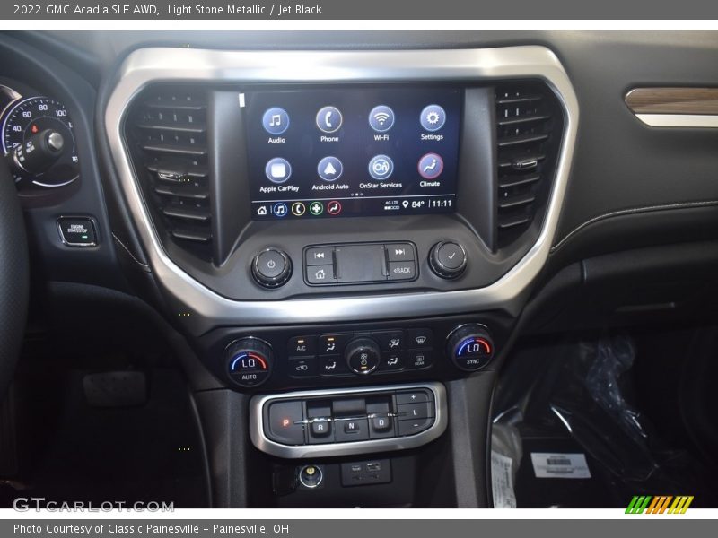 Light Stone Metallic / Jet Black 2022 GMC Acadia SLE AWD