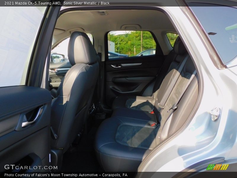 Sonic Silver Metallic / Black 2021 Mazda CX-5 Touring AWD