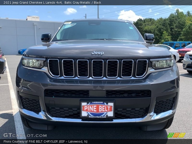 Baltic Gray Metallic / Black 2021 Jeep Grand Cherokee L Laredo 4x4