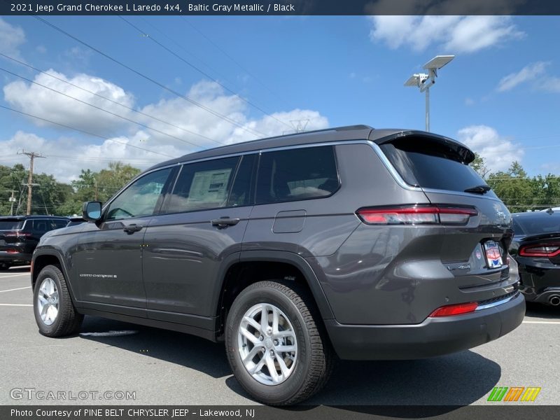 Baltic Gray Metallic / Black 2021 Jeep Grand Cherokee L Laredo 4x4