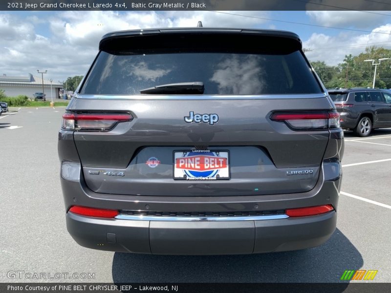 Baltic Gray Metallic / Black 2021 Jeep Grand Cherokee L Laredo 4x4