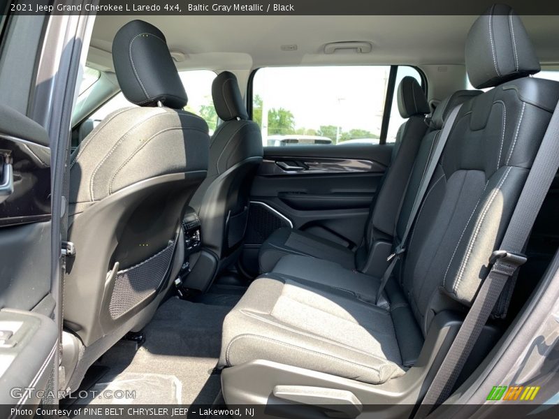 Baltic Gray Metallic / Black 2021 Jeep Grand Cherokee L Laredo 4x4