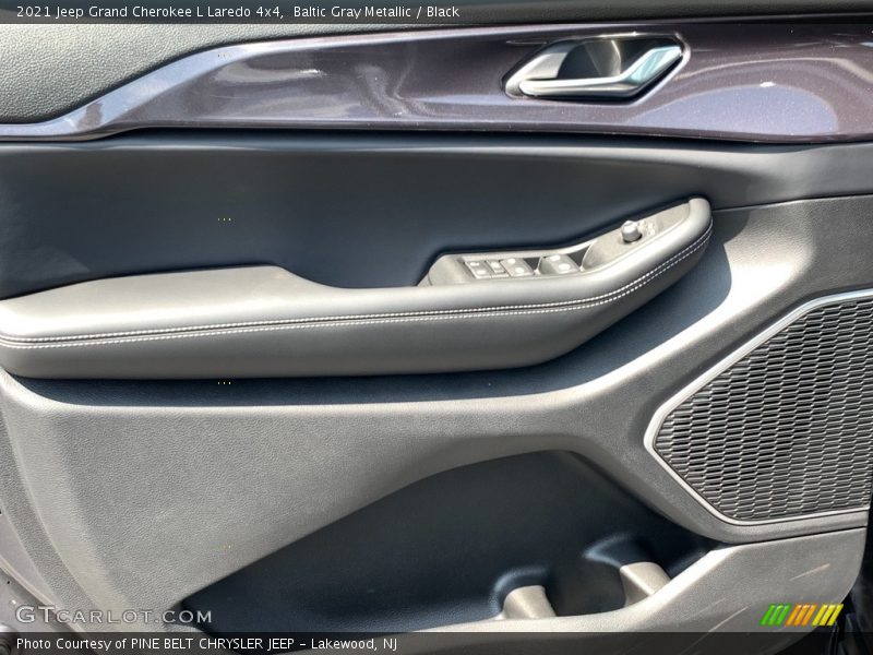 Baltic Gray Metallic / Black 2021 Jeep Grand Cherokee L Laredo 4x4