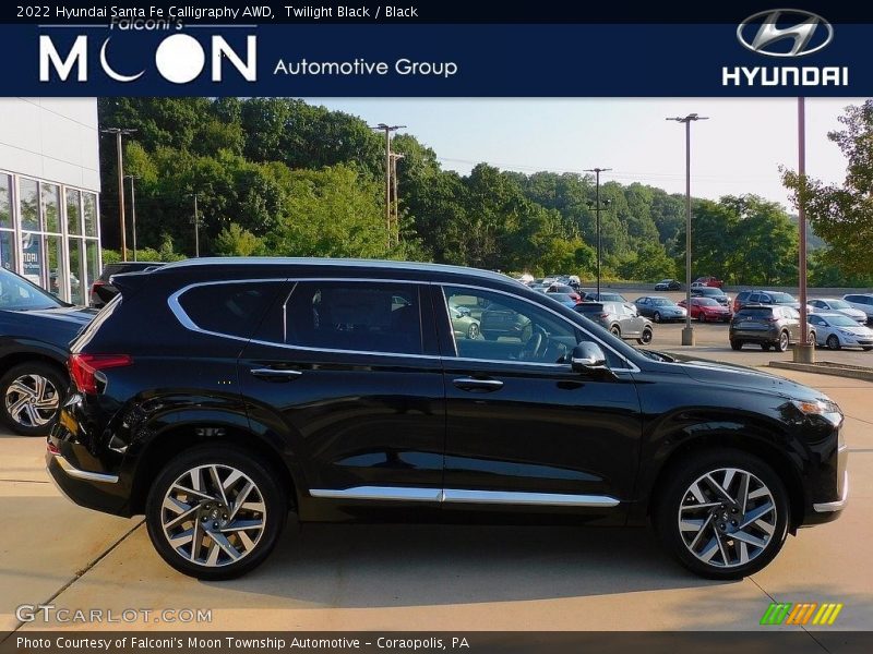 Twilight Black / Black 2022 Hyundai Santa Fe Calligraphy AWD